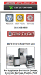 Mobile Screenshot of actionapplianceinc.com